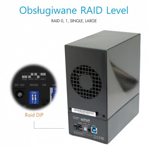 IB-RD3621U3 2x3.5'' RAID IB-RD3621U3 2x3.5'' RAID