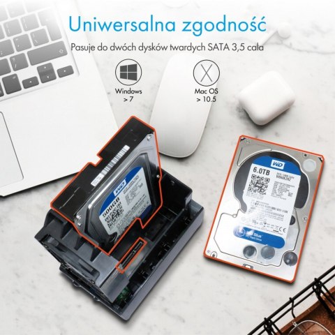 IB-RD3621U3 2x3.5'' RAID IB-RD3621U3 2x3.5'' RAID