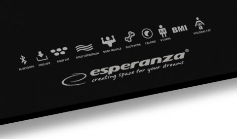 WAGA ŁAZIENKOWA 8W1 Z FUNKCJĄ BLUETOOTH B.FIT CZARNA WAGA ŁAZIENKOWA 8W1 Z FUNKCJĄ BLUETOOTH B.FIT CZARNA