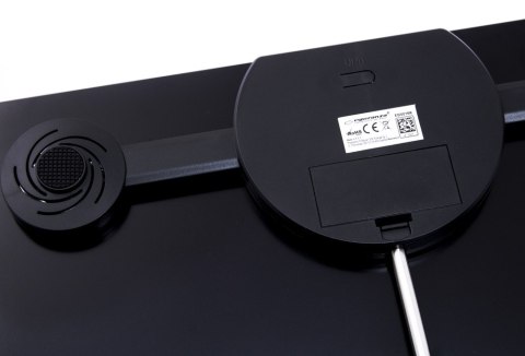 WAGA ŁAZIENKOWA 8W1 Z FUNKCJĄ BLUETOOTH B.FIT CZARNA WAGA ŁAZIENKOWA 8W1 Z FUNKCJĄ BLUETOOTH B.FIT CZARNA