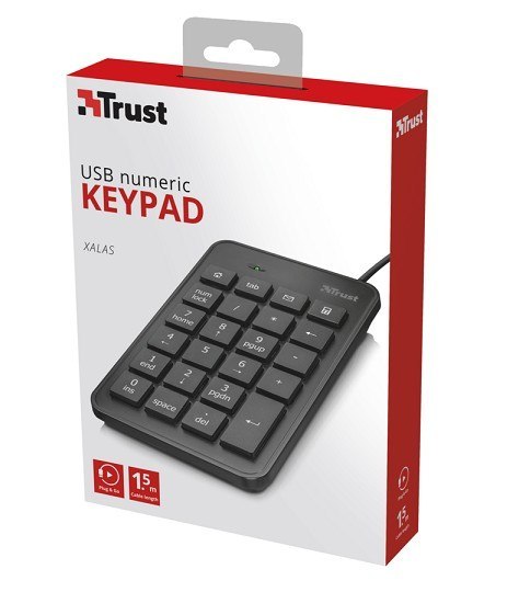 Xalas USB Klawiatura numeryczna Xalas USB Klawiatura numeryczna