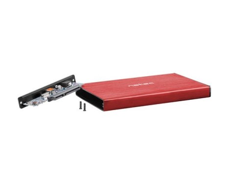 Kieszeń zewnętrzna HDD/SSD Sata Rhino Go 2,5 USB 3.0 czerwona Kieszeń zewnętrzna HDD/SSD Sata Rhino Go 2,5 USB 3.0 czerwona