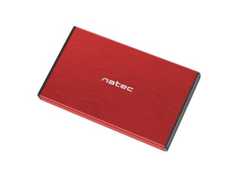 Kieszeń zewnętrzna HDD/SSD Sata Rhino Go 2,5 USB 3.0 czerwona Kieszeń zewnętrzna HDD/SSD Sata Rhino Go 2,5 USB 3.0 czerwona