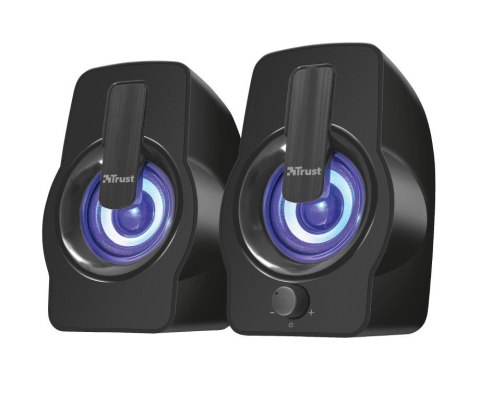 Głośniki GEMI RGB 2.0 czarne Głośniki GEMI RGB 2.0 czarne