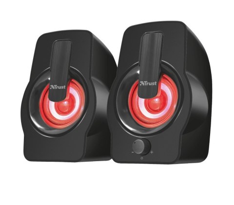Głośniki GEMI RGB 2.0 czarne Głośniki GEMI RGB 2.0 czarne