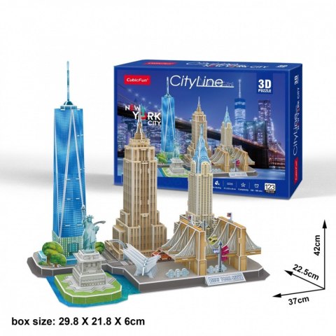 Puzzle 3D City Line New York Puzzle 3D City Line New York