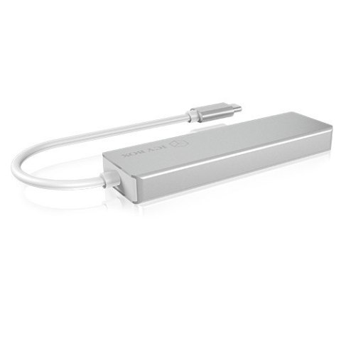 HUB USB 3.0 typu C z 3 portami USB i czytnikiem kart pamięci IB-HUB1413-CR HUB USB 3.0 typu C z 3 portami USB i czytnikiem kart pamięci IB-HUB1413-CR