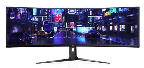 Monitor 49 XG49VQ VA 32:9 (3840 x 1080) ROG Strix 144Hz 4ms 1200nit 125% sRGB HDR400 HDMI DP USB B 2xUSB3.0 GŁOŚNIK Monitor 49 XG49VQ VA 32:9 (3840 x 1080) ROG Strix 144Hz 4ms 1200nit 125% sRGB HDR400 HDMI DP USB B 2xUSB3.0 GŁOŚNIK