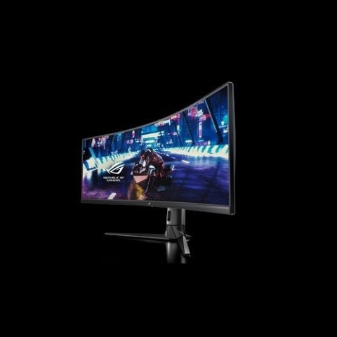 Monitor 49 XG49VQ VA 32:9 (3840 x 1080) ROG Strix 144Hz 4ms 1200nit 125% sRGB HDR400 HDMI DP USB B 2xUSB3.0 GŁOŚNIK Monitor 49 XG49VQ VA 32:9 (3840 x 1080) ROG Strix 144Hz 4ms 1200nit 125% sRGB HDR400 HDMI DP USB B 2xUSB3.0 GŁOŚNIK