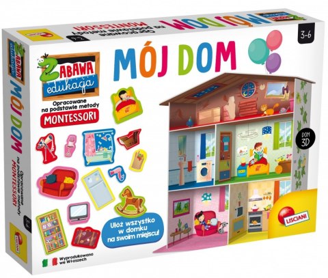 Gra edukacyjna Montessori Maxi mój dom Gra edukacyjna Montessori Maxi mój dom