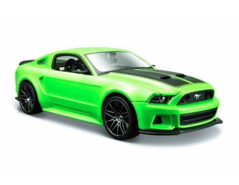Model kompozytowy Ford Mustang Street Racer zielony 1/24 Model kompozytowy Ford Mustang Street Racer zielony 1/24
