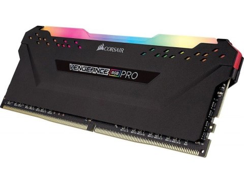 Pamięć do PC DDR4 Vengeance PRO RGB dla Intel XMP Certified 16GB/3200(2*8GB) czarna CL16 Pamięć do PC DDR4 Vengeance PRO RGB dla Intel XMP Certified 16GB/3200(2*8GB) czarna CL16