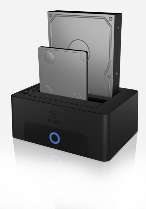 Stacja dokująca/klonująca IB-1232CL-U3 2x2,5" lub 3,5" SATA HDD, UASP & SATA III ( 6GBits/s ) Stacja dokująca/klonująca IB-1232CL-U3 2x2,5" lub 3,5" SATA HDD, UASP & SATA III ( 6GBits/s )