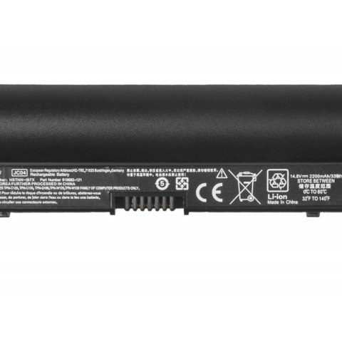 Bateria do HP 240 G6 JC04 14,8V 2,2Ah Bateria do HP 240 G6 JC04 14,8V 2,2Ah