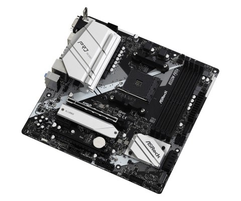 Płyta główna B550M Pro4 AM4 4DDR4 HDMI/DP/D-SUB M.2 mATX Płyta główna B550M Pro4 AM4 4DDR4 HDMI/DP/D-SUB M.2 mATX