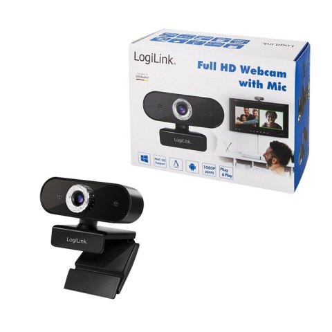 Kamera internetowa FULL HD z mikrofonem Kamera internetowa FULL HD z mikrofonem