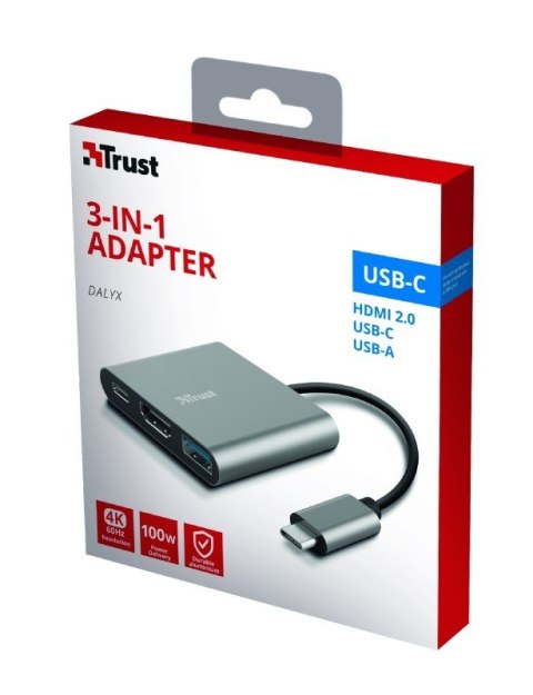 DALYX adapter USB C 3w1 DALYX adapter USB C 3w1