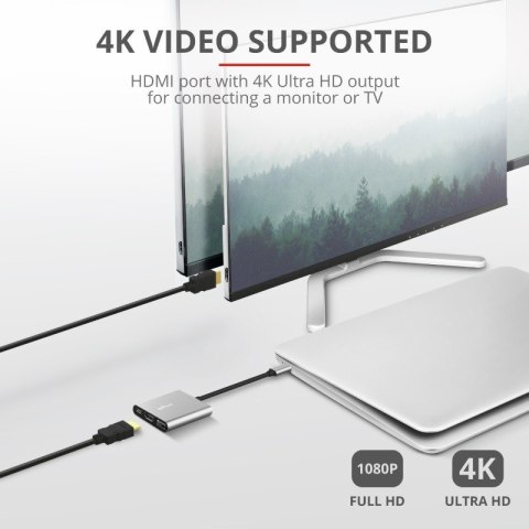 DALYX adapter USB C 3w1 DALYX adapter USB C 3w1