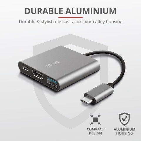 DALYX adapter USB C 3w1 DALYX adapter USB C 3w1