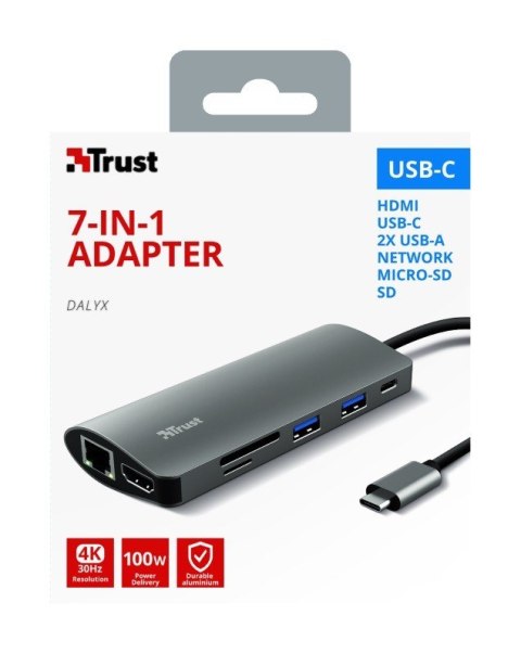 DALYX adapter USB C 7w1 DALYX adapter USB C 7w1