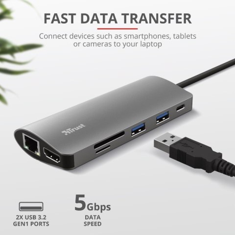 DALYX adapter USB C 7w1 DALYX adapter USB C 7w1
