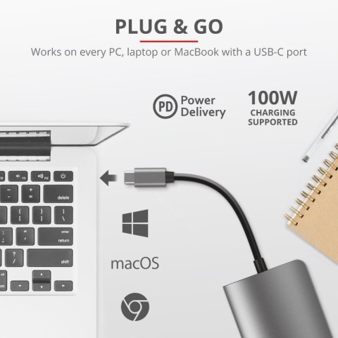 DALYX adapter USB C 7w1 DALYX adapter USB C 7w1