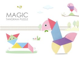 Klocki Magnetyczny Tangram - Magic Tangram 60 el. X-Bida