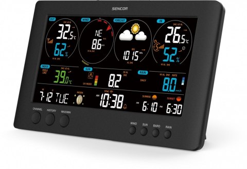 Profesjonalna stacja METEO WiFi SWS 12500 wys. LCD 21,4cm Kolor Profesjonalna stacja METEO WiFi SWS 12500 wys. LCD 21,4cm Kolor