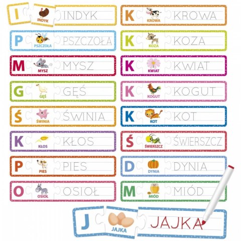 Gra Carotina Bawię się, czytam i pisze - Farma Gra Carotina Bawię się, czytam i pisze - Farma