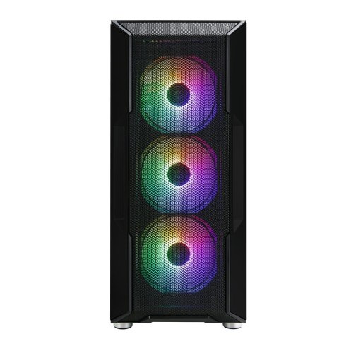 Obudowa I3 Neo ATX Mid Tower RGB 4xwentylator, czarna Obudowa I3 Neo ATX Mid Tower RGB 4xwentylator, czarna