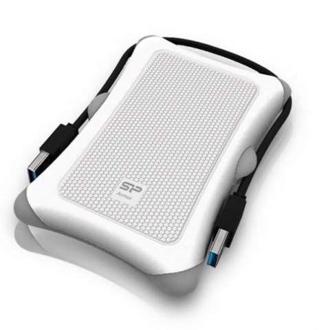 Zewnętrzny dysk HDD ARMOR A30 1TB USB 3.2 biały pancerny wstrząsoodporny Zewnętrzny dysk HDD ARMOR A30 1TB USB 3.2 biały pancerny wstrząsoodporny