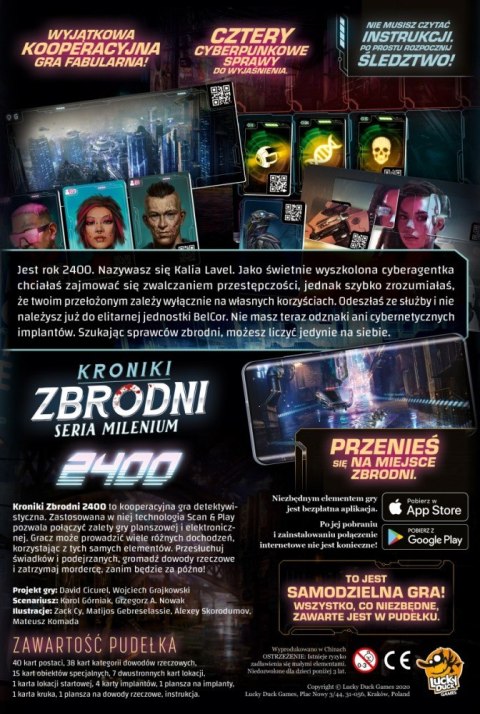Gra Kroniki Zbrodni 2400 Gra Kroniki Zbrodni 2400