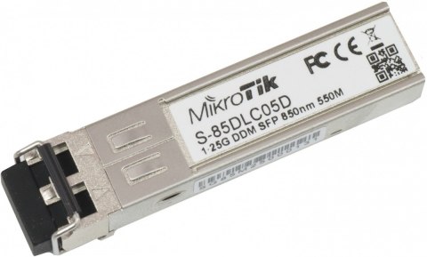 Moduł SFP 1.25G LC MM 550m DDM S-85DLC05D Moduł SFP 1.25G LC MM 550m DDM S-85DLC05D