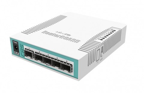 Przełącznik 5xSFP 1xCOMBO CRS106-1C-5S Przełącznik 5xSFP 1xCOMBO CRS106-1C-5S
