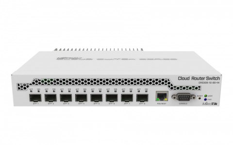 Przełącznik 8xSFP+ 1xGbE CRS309-1G-8S+IN Przełącznik 8xSFP+ 1xGbE CRS309-1G-8S+IN