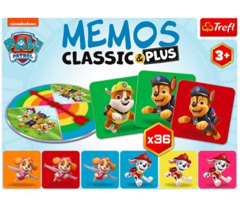 Gra Memos Classic & Plus Psi Patrol Gra Memos Classic & Plus Psi Patrol