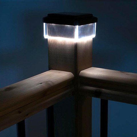 Lampa solarna na słupek 100x100 GB128 Lampa solarna na słupek 100x100 GB128