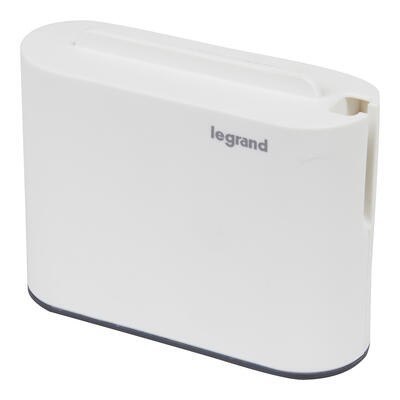 Rozgałęziacz 2x2P+USB AC Biało/czarny Rozgałęziacz 2x2P+USB AC Biało/czarny