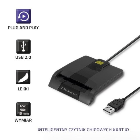Inteligentny czytnik chipowych kart ID SCR-0634 | USB typu C Inteligentny czytnik chipowych kart ID SCR-0634 | USB typu C