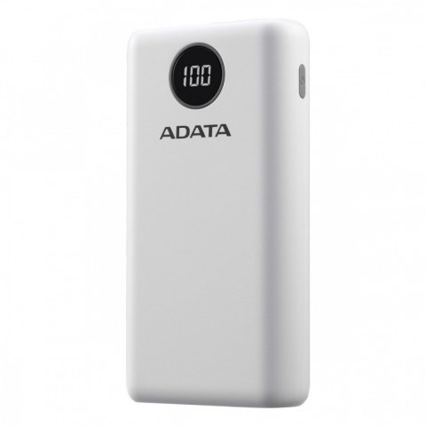 Powerbank P20000QCD 20000mAh Biały QC/PD Powerbank P20000QCD 20000mAh Biały QC/PD