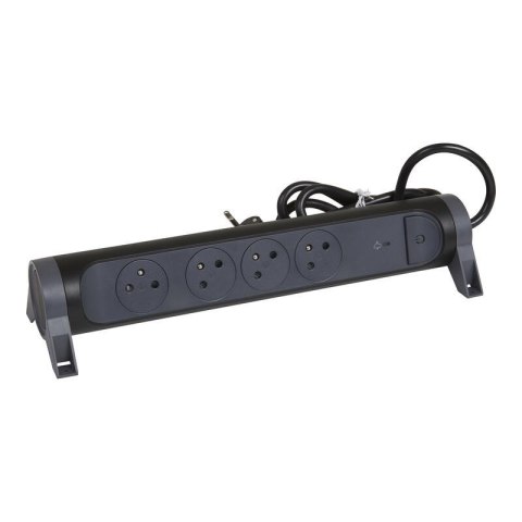 Przedłużacz 4x2PZ 1,5m czarny Przedłużacz 4x2PZ 1,5m czarny