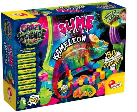 Zestaw naukowy Crazy Science Slime Kameleon Zestaw naukowy Crazy Science Slime Kameleon