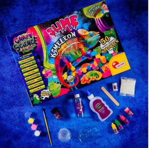 Zestaw naukowy Crazy Science Slime Kameleon Zestaw naukowy Crazy Science Slime Kameleon