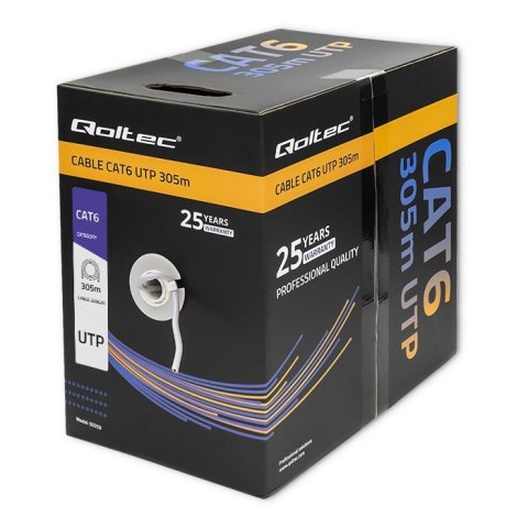 Kabel sieciowy/skrętka UTP | CAT6 | 305m Kabel sieciowy/skrętka UTP | CAT6 | 305m