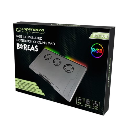 Podstawka chłodząca gaming RGB Boreas Podstawka chłodząca gaming RGB Boreas