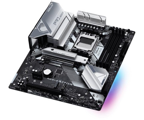 Płyta główna B650 PRO RS AM5 4DDR5 HDMI M.2 DP USB3.2 ATX Płyta główna B650 PRO RS AM5 4DDR5 HDMI M.2 DP USB3.2 ATX