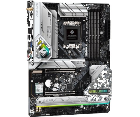 Płyta główna Z790 Steel Legend WIFI S1700 4DDR5 USB 3.2 ATX Płyta główna Z790 Steel Legend WIFI S1700 4DDR5 USB 3.2 ATX