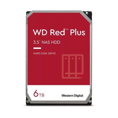 Dysk 3,5 cala WD Red Plus 6TB CMR 256MB/5400RPM Dysk 3,5 cala WD Red Plus 6TB CMR 256MB/5400RPM