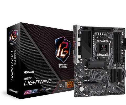 Płyta główna B650 PG LIGHTNING AM5 4DDR5 HDMI M.2 ATX Płyta główna B650 PG LIGHTNING AM5 4DDR5 HDMI M.2 ATX