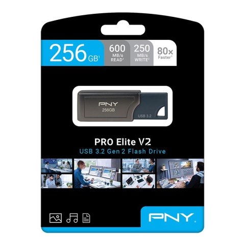 Pendrive 256GB USB 3.2 PRO Elite V2 P-FD256PROV2-GE Pendrive 256GB USB 3.2 PRO Elite V2 P-FD256PROV2-GE